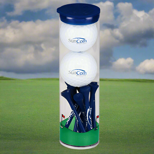 Custom Logo Golf Ball Tube - Tournamentshowroom.com