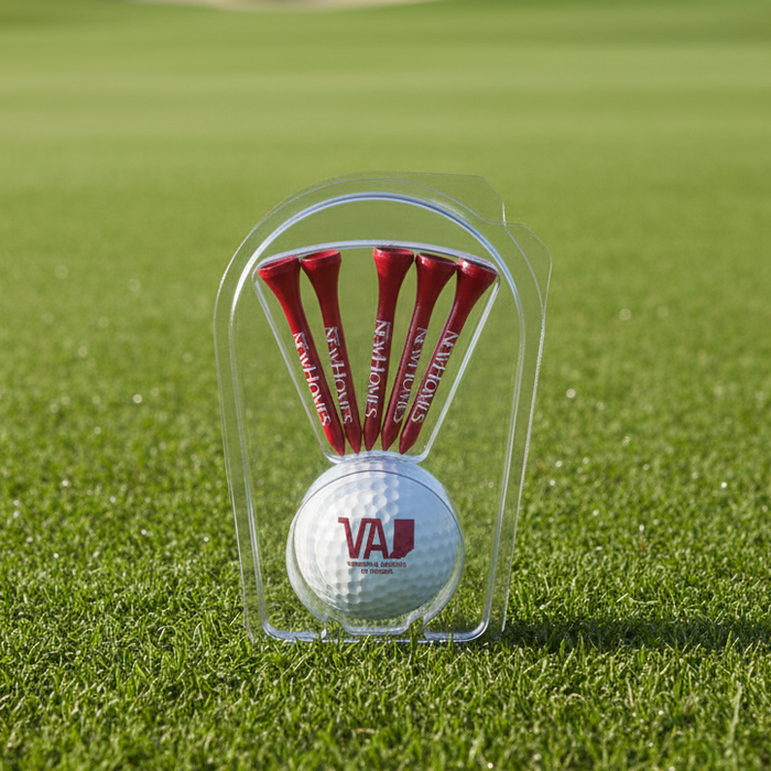 Golf Event Favor Golf Ball and Tee Pack