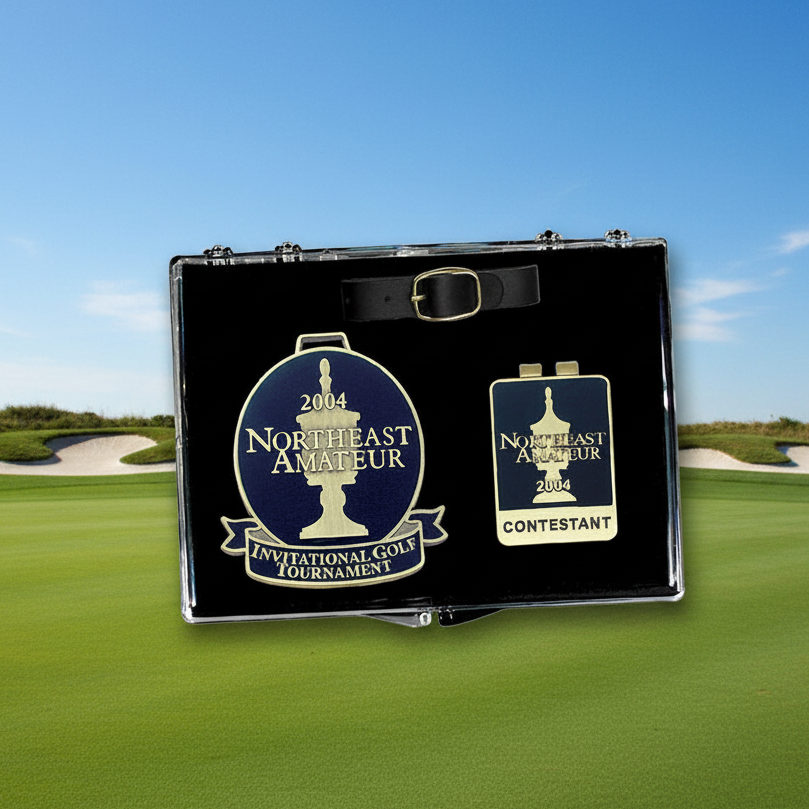Custom Logo Golf tag and Money Clip Essentials Set - Tournamentshowroom.com
