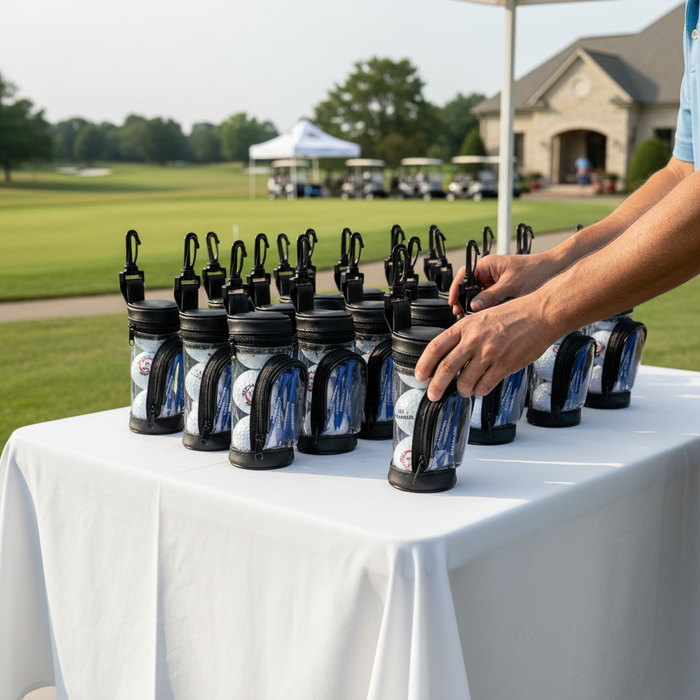 Custom Logo Golf Gift Pack with Wilson Ultra Golf Balls - Tournamentshowroom.com