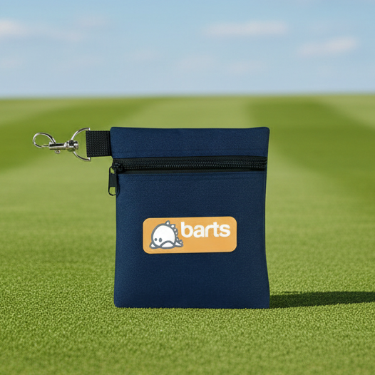 Custom Logo Golf Tee Pouch Bag with Clip