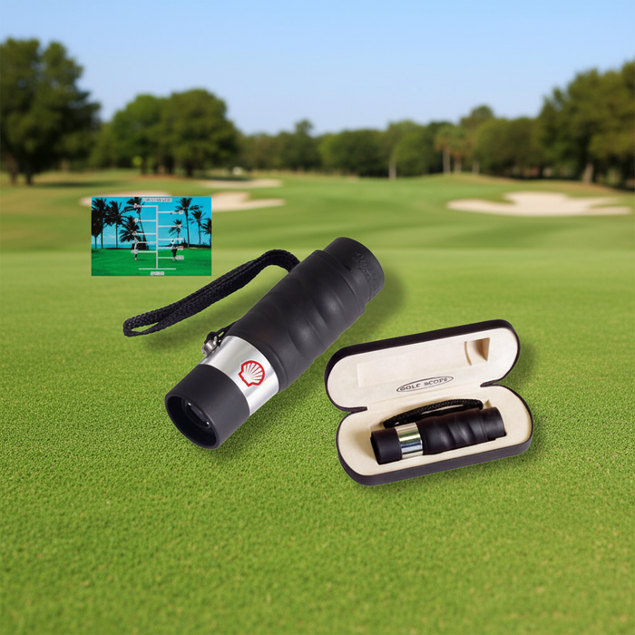 Custom Logo ProView Golf Monocular with Protective Case