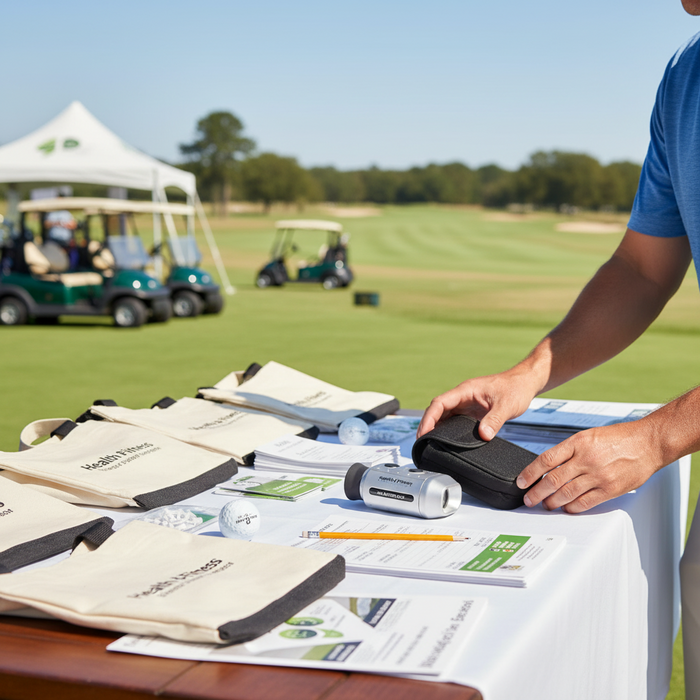 Custom Logo 7x Golf Rangefinder – Compact Distance Scope - Tournamentshowroom.com
