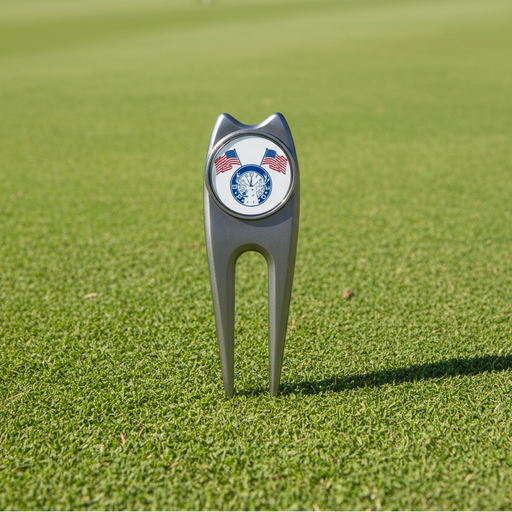 Custom Logo Golf Outing Divot Repair Tool with Ballmarker - Tournamentshowroom.com
