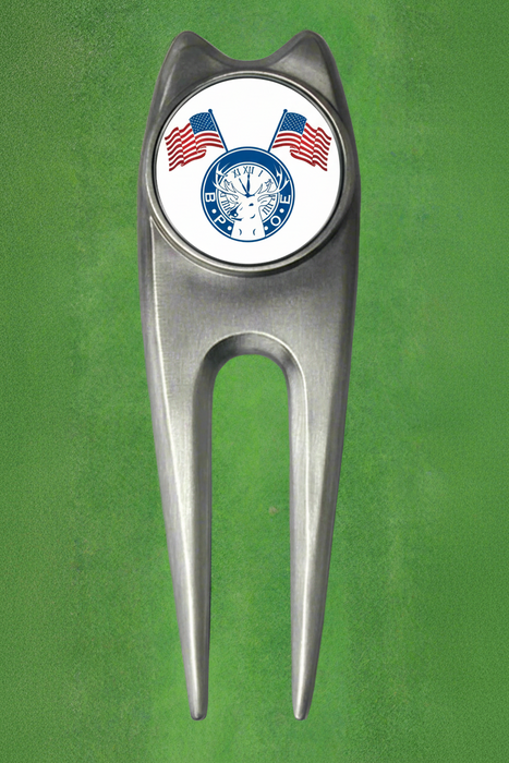 Custom Logo Golf Outing Divot Repair Tool with Ballmarker - Tournamentshowroom.com