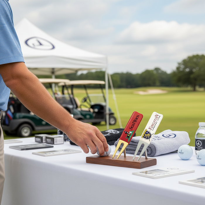 Custom Logo Easy Grip Golf Divot Repair Tool - Tournamentshowroom.com