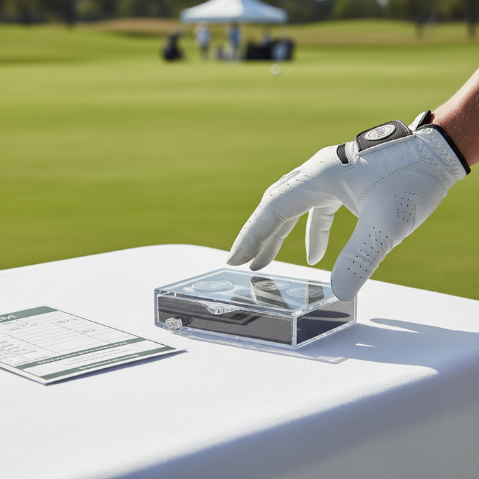 Custom Logo Golf Divot Tool Gift Set with 2 Ball Markers - Tournamentshowroom.com