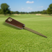 Custom Logo Rosewood Golf Letter Opener with Brass Finish - Tournamentshowroom.com