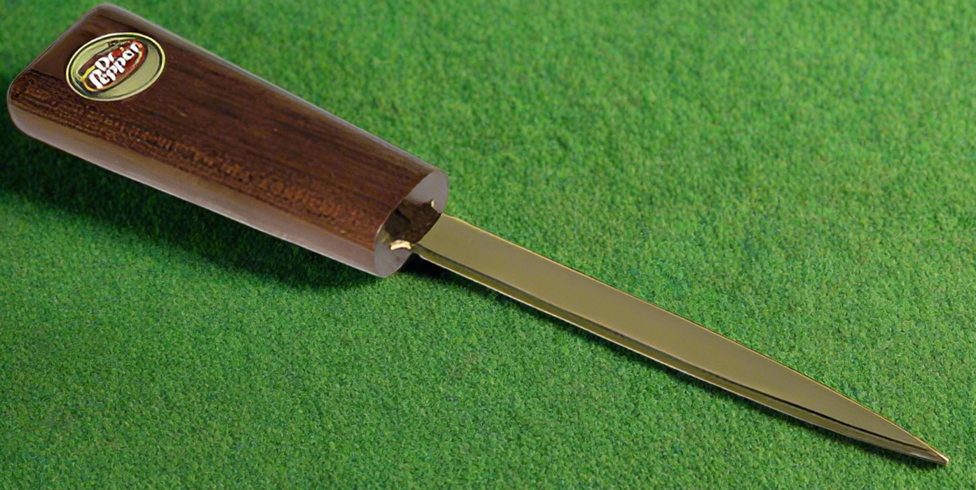 Custom Logo Rosewood Golf Letter Opener