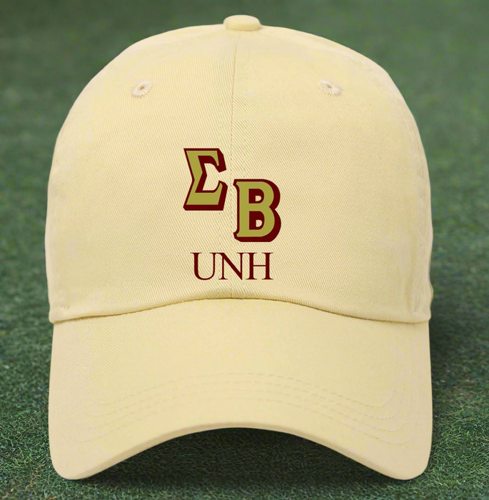 Custom Logo Ahead Classic Cut Solid Golf Cap Embroidered with Your Logo