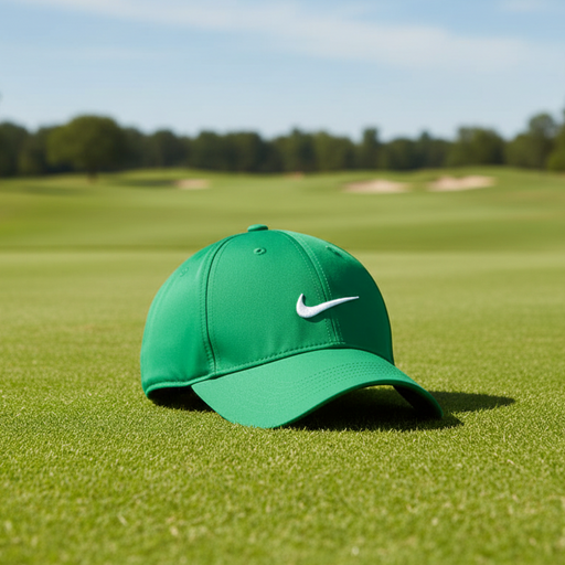 Custom Logo Golf Performance Dri FIT Swoosh Front Cap Nike - Tournamentshowroom.com