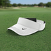 Custom Logo Golf Performance Dri-FIT Swoosh Visor Cap Nike - Tournamentshowroom.com