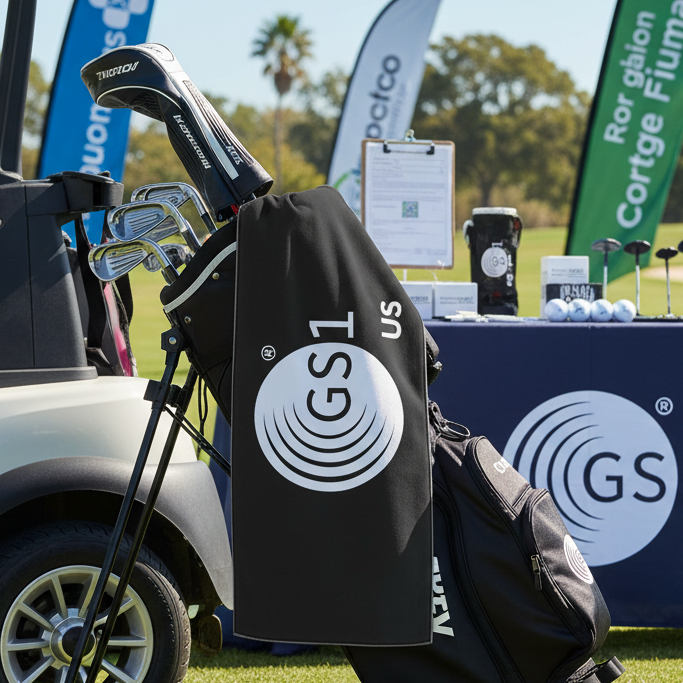 Custom Logo Recycled Cooling Towel for Golf & Fitness