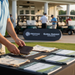 Custom Logo Leather Golf Scorecard Holder with Debossed Logo - Tournamentshowroom.com
