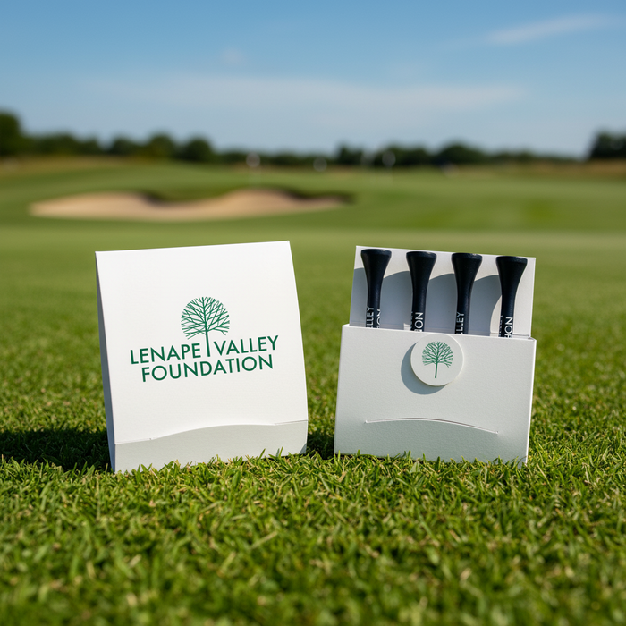 Custom Logo Golf Tee Matchbook