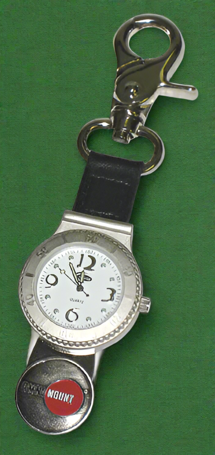 Custom Logo Golf Watch Removable Ball Marker - Tournamentshowroom.com
