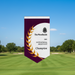 Custom Logo Personalized Golf Recognition Pennant Banner - Tournamentshowroom.com