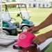 Custom Logo Lightweight Cotton Twill Golf Cap with Velcro Closure - Tournamentshowroom.com