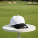 Custom Logo Heavyweight Two Tone Golf Cap Embroidered - Tournamentshowroom.com