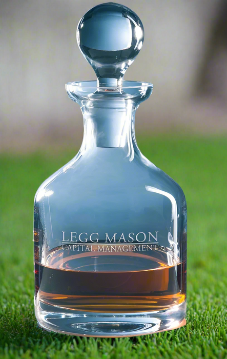 Custom Logo Classic Whiskey Decanter