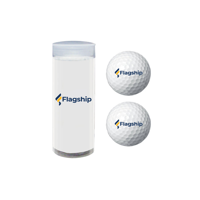 Tradeshow Golf Balls in Tube