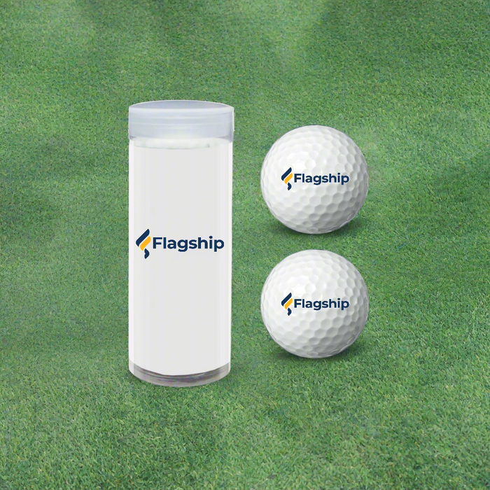 Tradeshow Golf Balls in Tube - Tournamentshowroom.com