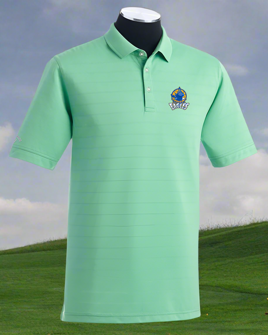 Custom Logo Embroidered Callaway Men's Ventilated Polo Shirt - Tournamentshowroom.com