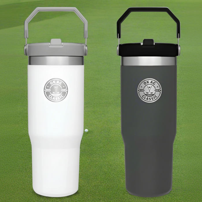Golf STANLEY ICEFLOW™ FLIP STRAW TUMBLER 30OZ - Tournamentshowroom.com