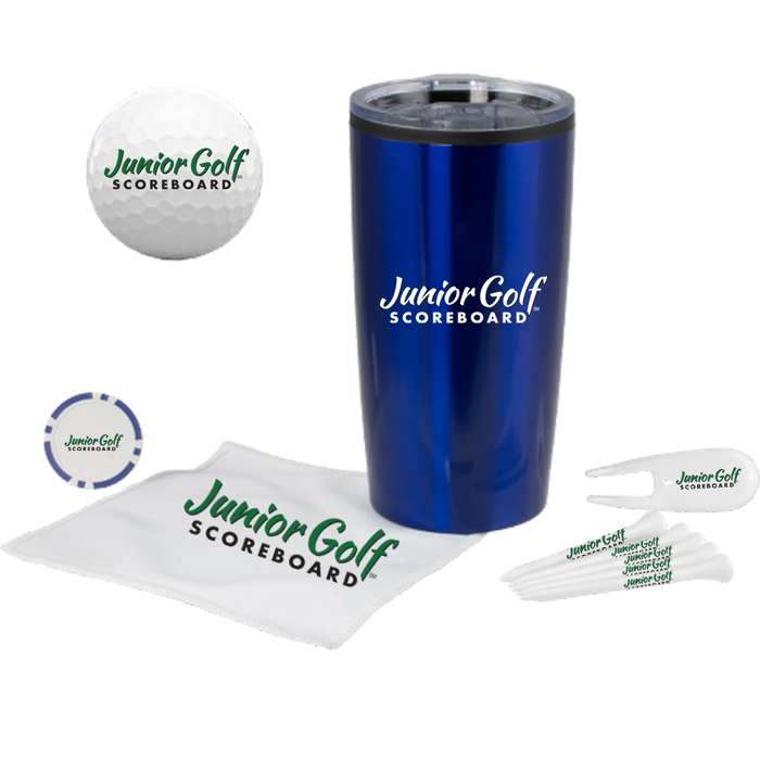 16 oz Tumbler Golf Kit W/ Callaway Supersoft Golf Ball