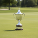 Custom Logo Silver Golf Trophy Cup Award - Tournamentshowroom.com