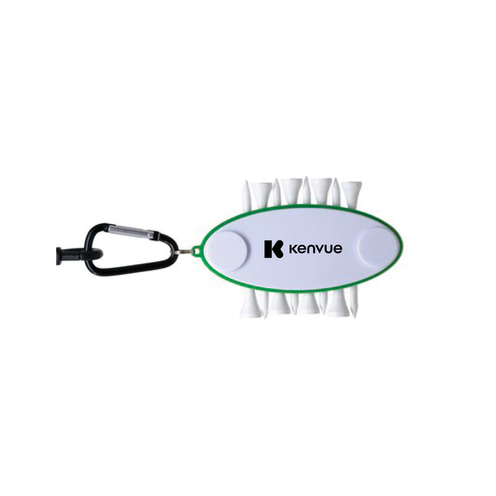 Custom Logo Golf Tee Holder Caddie