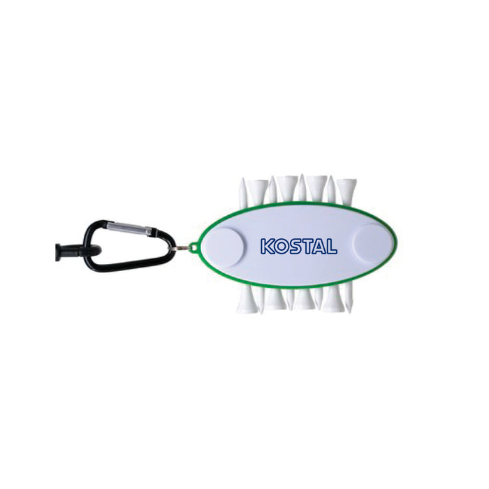 Custom Logo Golf Tee Holder Caddie