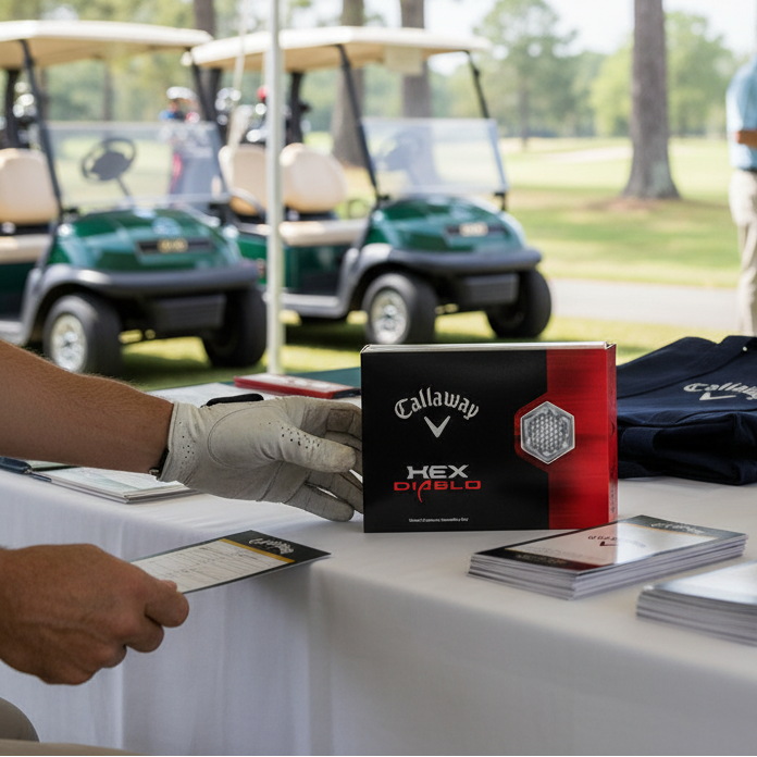 Custom Logo Callaway Hex Diablo Golf Balls