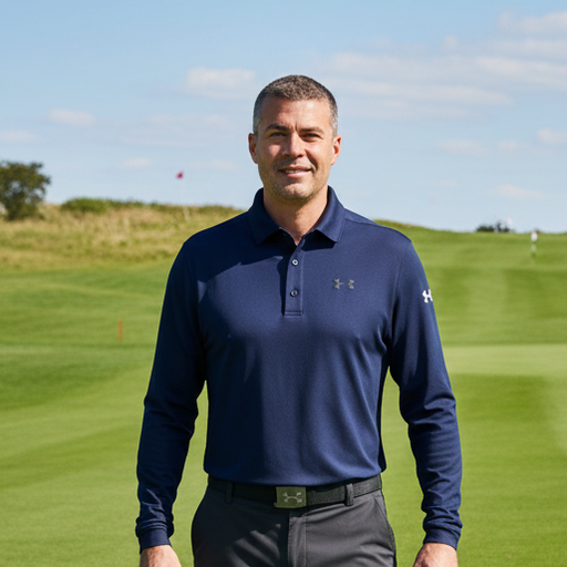 Custom Under Armour Men's Performance Long Sleeve Polo Embroidered with your Logo - Tournamentshowroom.com