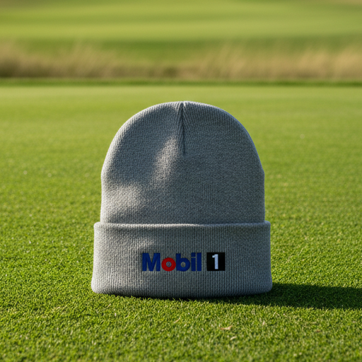Custom Logo Long Knit Beanie  Embroidered - Tournamentshowroom.com