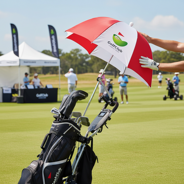 Custom Logo Golf Umbrella Collection - Drizzlestick - Tournamentshowroom.com