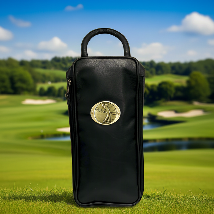 Custom Logo Elegant Golf Shoe Bag - Tournamentshowroom.com