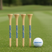 Custom Logo Golf Tee Pack with 4 Golf Tees and Golf Ball Marker - Tournamentshowroom.com
