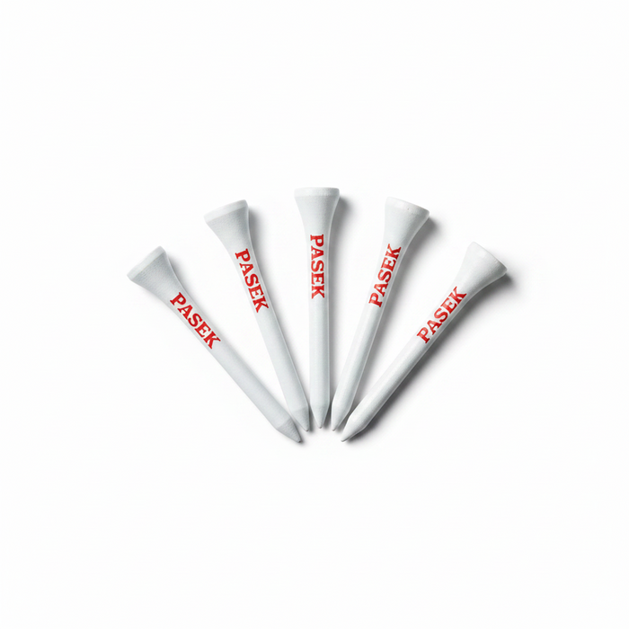 Custom Budget Logo Golf Tee Pack 6 Tees Printed with your Logo