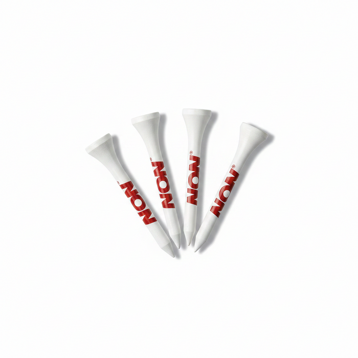 Custom Logo Golf Tee Package with 5 Tees - Tournamentshowroom.com