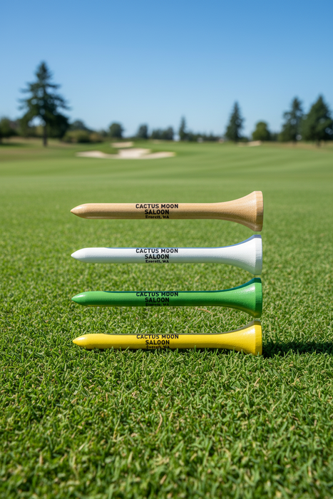 Custom Logo Golf Tees (3 1/4") - Tournamentshowroom.com