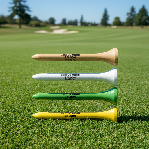Custom Logo Golf Tees (3 1/4") - Tournamentshowroom.com