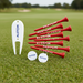Custom Logo Golf Gift Pack with 8 Tees, 2 Ball Markers & Divot Tool - Tournamentshowroom.com