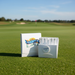Custom Logo Zero Friction Golf Tee Matchbook with Ballmarker - Tournamentshowroom.com