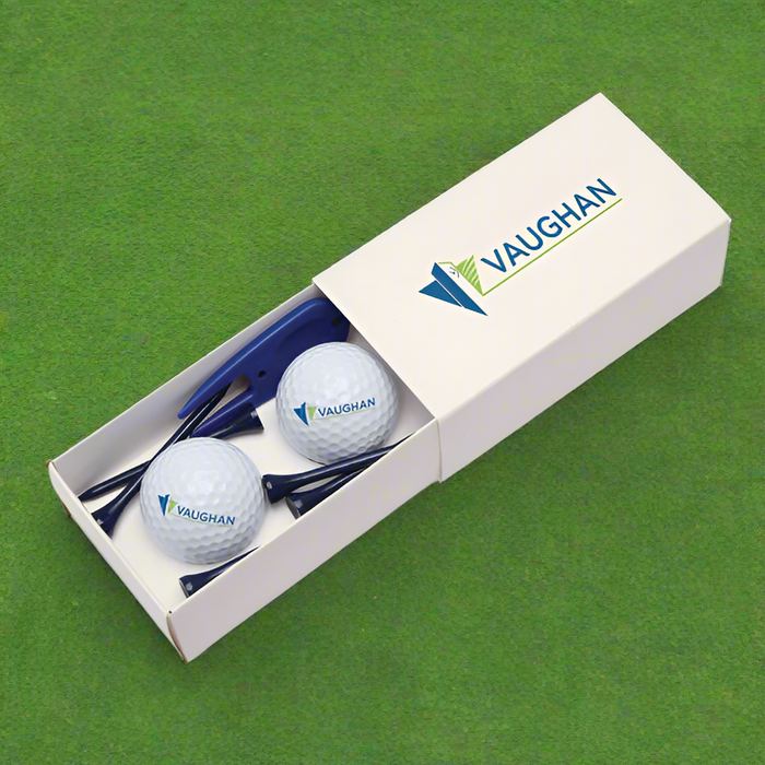 Custom Logo Golf Gift Box Set D - Tournamentshowroom.com