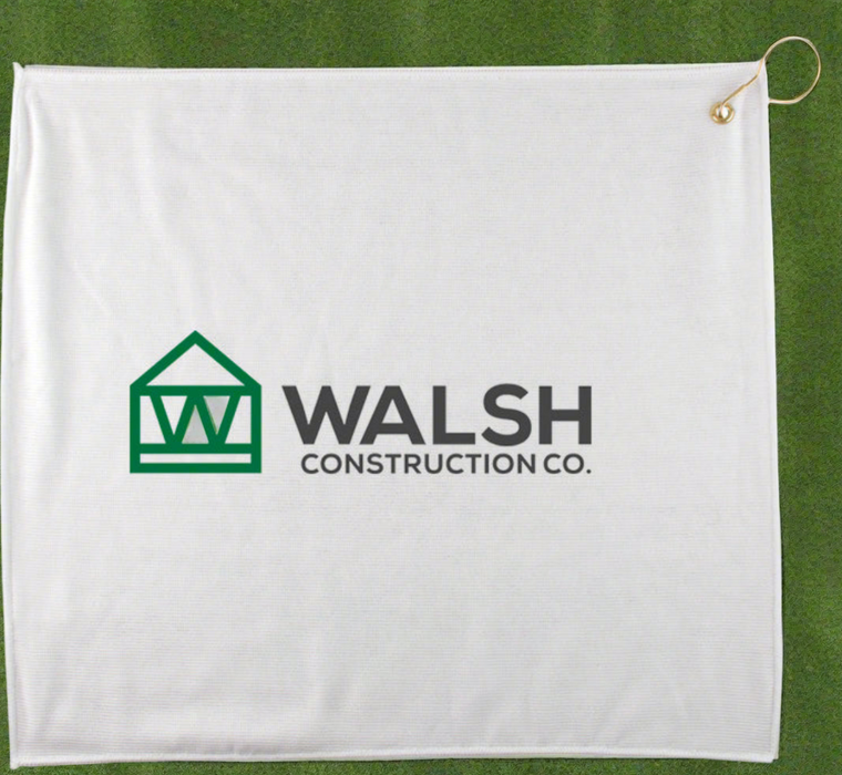Custom Logo 15" X 18" Performance Fabric Golf Towel