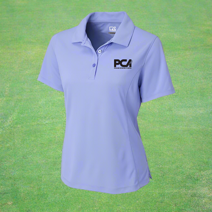 Custom Logo Embroidered Ladies' Cutter & Buck DryTec Kingston Pique Golf Polo