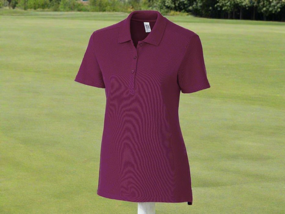 Clique Addison All Cotton Pique Short Sleeve Womens Polo