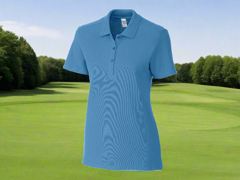 Clique Addison All Cotton Pique Short Sleeve Womens Polo
