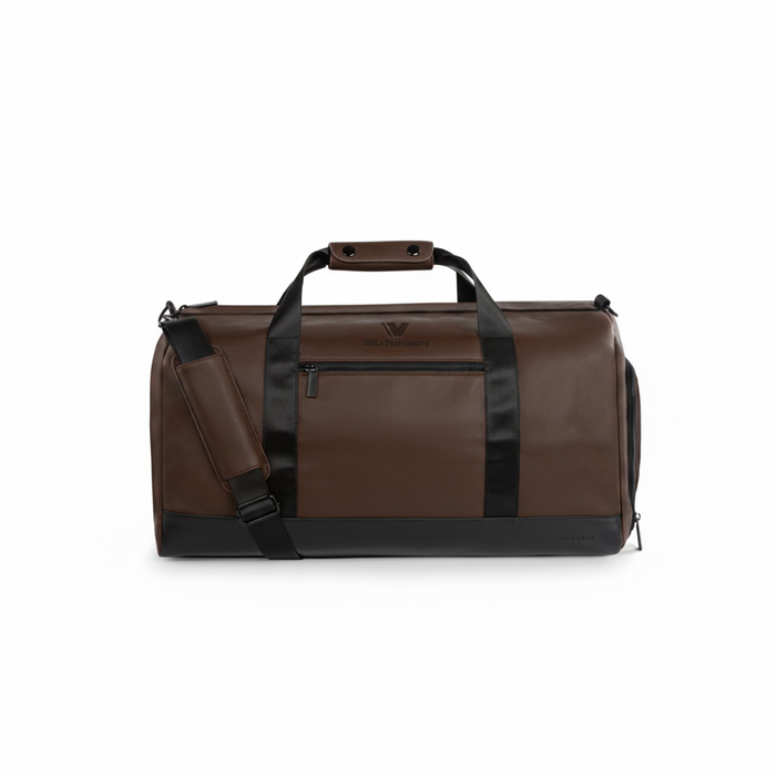 Bugatti Leather Golf Hub Duffel-Tournamentshowroom.com
